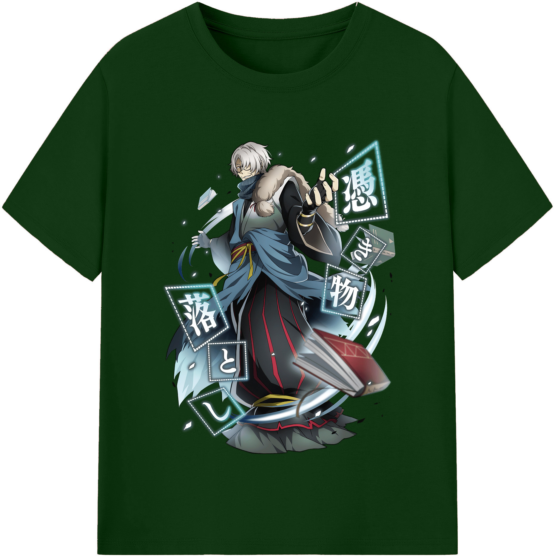 （画像用） 文豪ストレイドッグス Bungo Stray Dogs 綿100％半袖Tシャツ（フロントプリント）